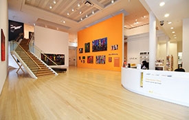 Inside Tauranga Art Gallery